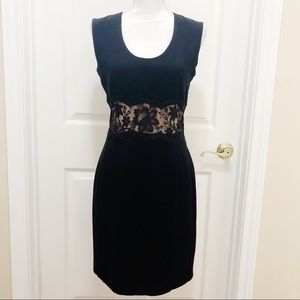 Anne Klein II Black Sleeveless Dress   H110